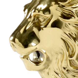 Lion Head Bookends (pair)