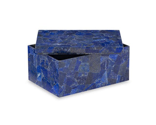 Maitland Smith Large Lapis Lazuli Decorative Box