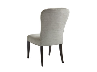 Schuler Dining Chair – Upholstered Balloon-Back, Customizable Fabric