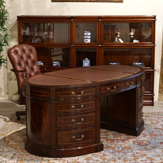 PARTNERS DESK OVAL