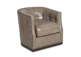 Maitland Smith Uph  RA1139-S-CAL-CLY - VERONICA SWIVEL CHAIR