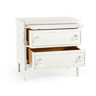 Jonathan Charles White Altostratus Nightstand