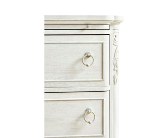 Jonathan Charles White Altostratus Nightstand