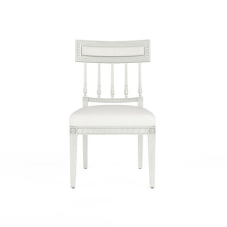 Jonathan Charles White Altocumulus Klismos Side Chair