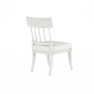 Jonathan Charles White Altocumulus Klismos Side Chair