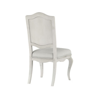 Jonathan Charles White Undulatus Dining Side Chair