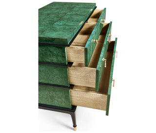 Jacques Bachelors Chest, Green 007-1-930-DGB