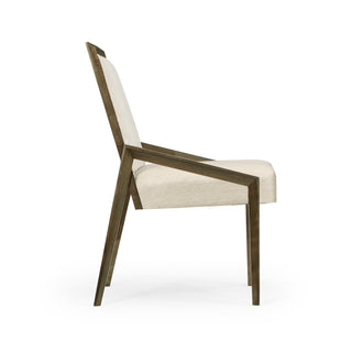 Modern Gatsby Arm Chair - Walnut Finish | JC Modern Dining Chair Collection