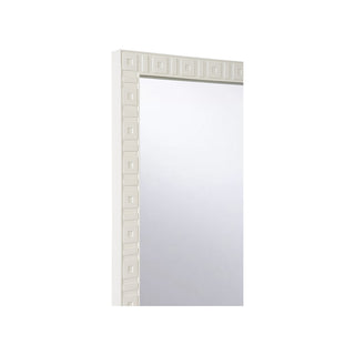 Lindsay Street Mirror - Geometric White Frame