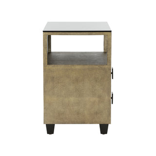 Pendry Nightstand with Shagreen Finish – Modern Luxury Design