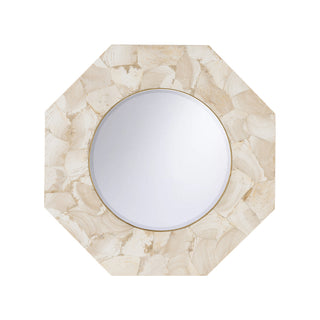 Malaya Mirror – Octagonal Wall Mirror - Natural Elegance for Luxury Interiors