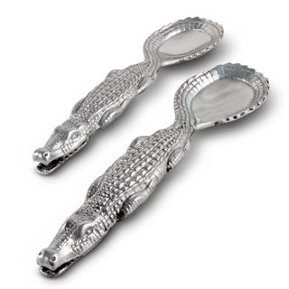 Alligator Figural Serving Set