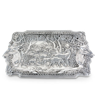 Elk Herd Oblong Tray