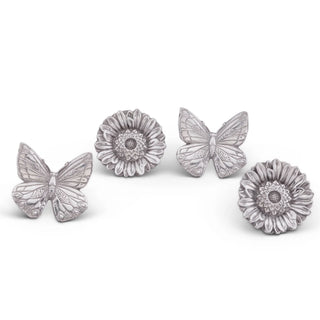 Butterfly and Flower Napkin Rings