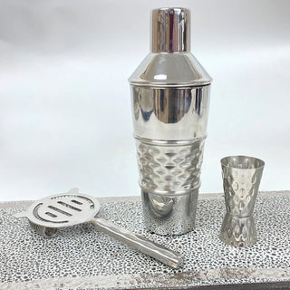 Truro Shaker/Strainer/Jigger Set