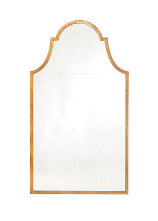 Architectural Arch Mirror – 50-Inch Iron Wall Mirror - Elegant Arched Design