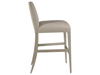 Madox Upholstered Low Back Barstool