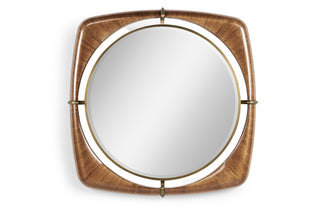 Toulouse 52 Walnut Mirror 500360-42D-WTL