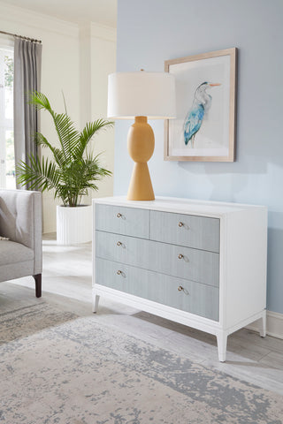 Lisbon Lamp – Ochre Yellow Ceramic Table Lamp with Linen Drum Shade, Mid-Century Inspired, 38” Tall