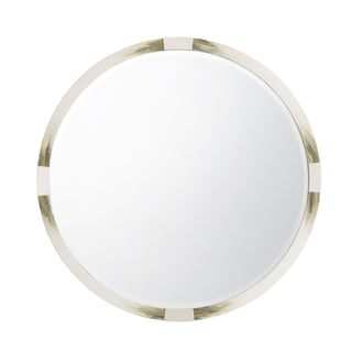 CUTTING EDGE MIRROR (ROUND, LONGHORN WHITE)