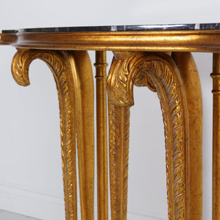 CONSOLE TABLE PLUME MARBLE TOP