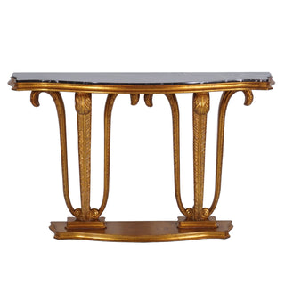 CONSOLE TABLE PLUME MARBLE TOP