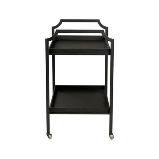 Blake Bar Cart – Sleek Black Finish for Modern Style