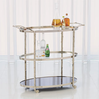 ARBOR BAR CART-NICKEL