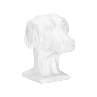 Dog Sculpture – 7" Cast Composite, Black Matte Finish Accent