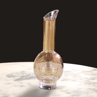 GOLD STRIPE & Platinum WINE DECANTER-SPHERE