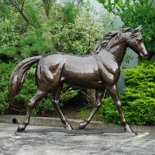 WALKING HORSE Bronze FINISH