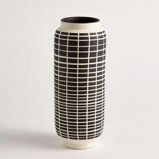 GRAPHIC VASES-BLACK/WHITE