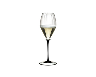 RIEDEL Fatto A Mano Performance Champagne Glass - black stem