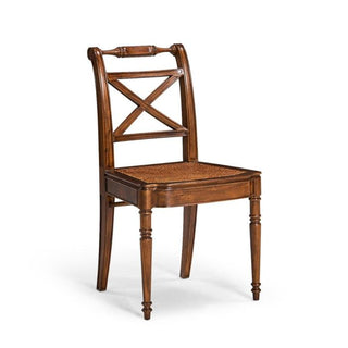 Jonathan Charles Dining Side Chair Monarch with Cross Frame