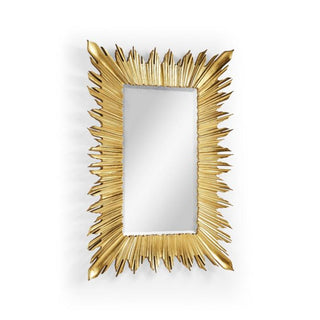 Jonathan Charles Wall Mirror Sunburst - Gold