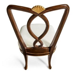 Jonathan Charles Dining Chair Biedermeier in Mahogany - Shambala