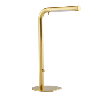 Sadie Lamp - Antique Brass Steel Task Lamp with LED Integration