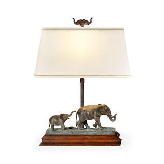 Jonathan Charles Table Lamp the Elephant - Left