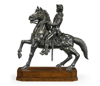 Jonathan Charles George Washington on Horse Statue on Base