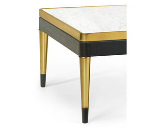 Fusion Large Marble & Brass End Table (Copy)