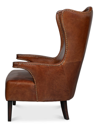 Drake Distilled Leather Chair