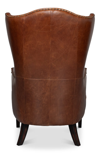 Drake Distilled Leather Chair