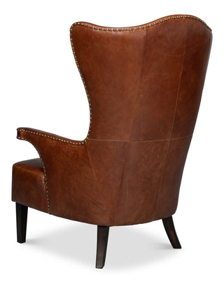 Drake Distilled Leather Chair