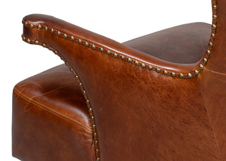 Drake Distilled Leather Chair