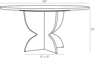 Redford Dining Table - Chateau Gray - Timeless Elegance for Your Dining Space