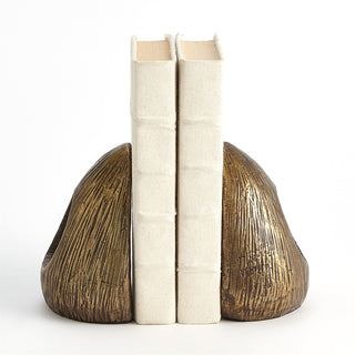 yurt Shaped Bookends-Bronze (set)