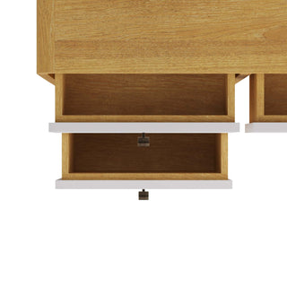 Saylor Desk - Oyster - Clean and Contemporary Workspace Essential