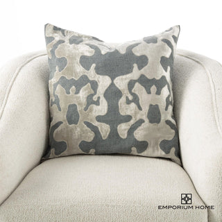 INK BLOT PILLOW-MOONLIGHT