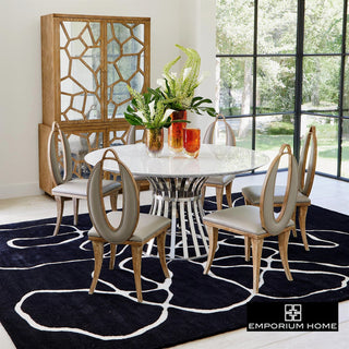 SQUIGGLE RUG-BLACK/IVORY