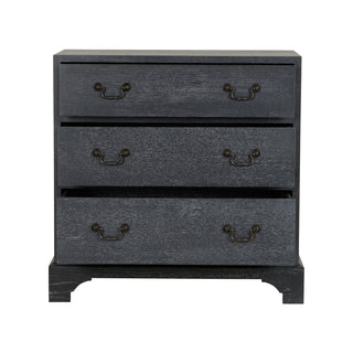 Beaufort Black Cerused Oak Chest – 18th-Century Inspired Design by Jamie Merida